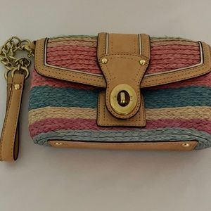Small Coach wristlet.